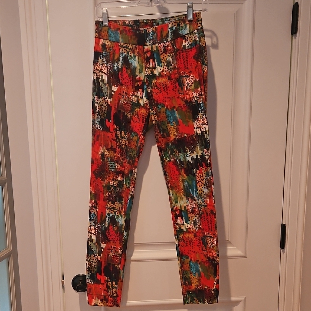 Colorful Abstract Women's Jeans